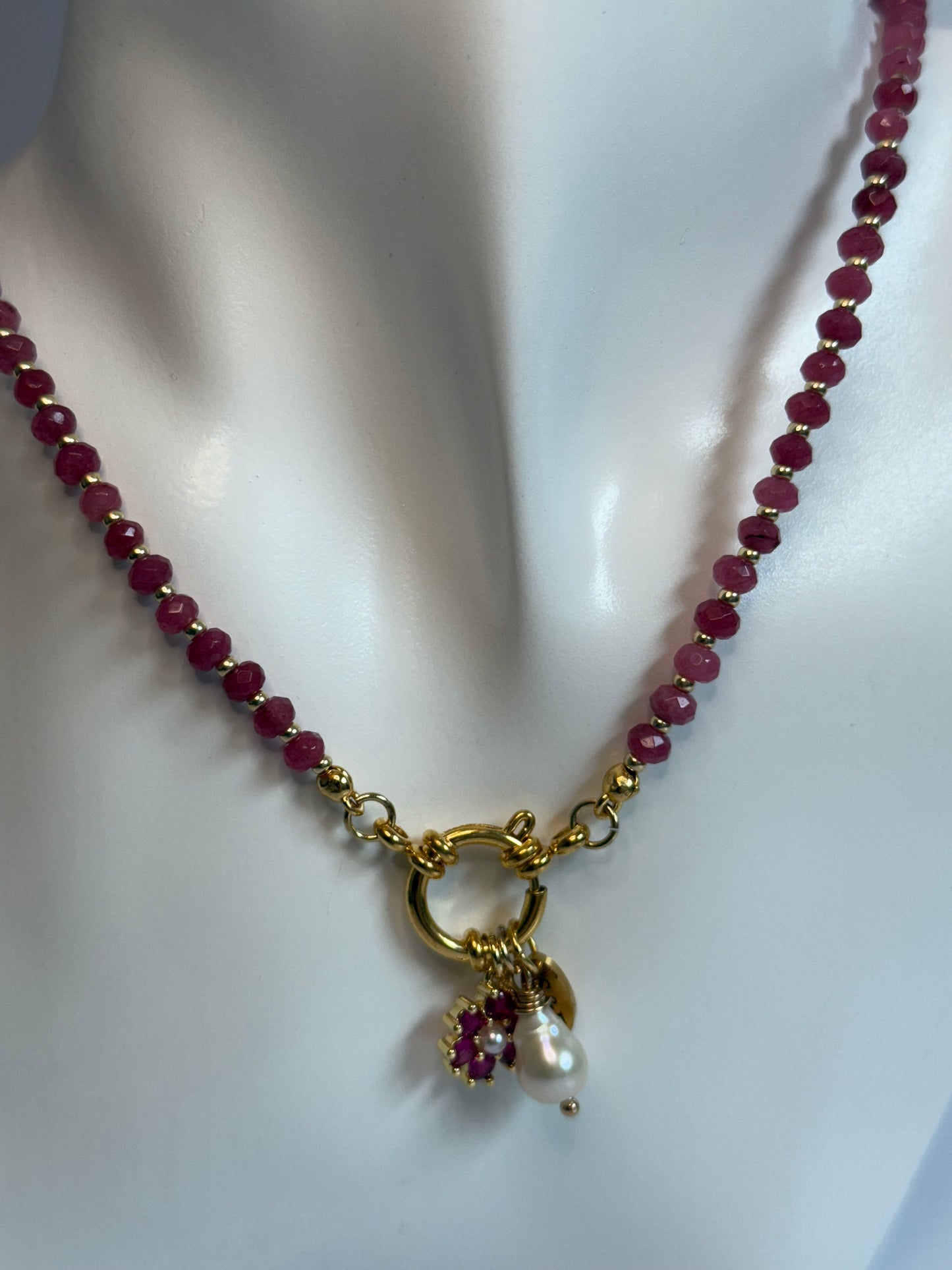 Jade kralen ketting