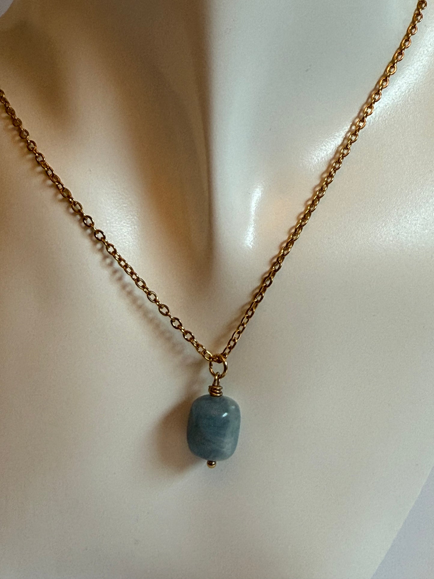 Natuurlijk steen ketting