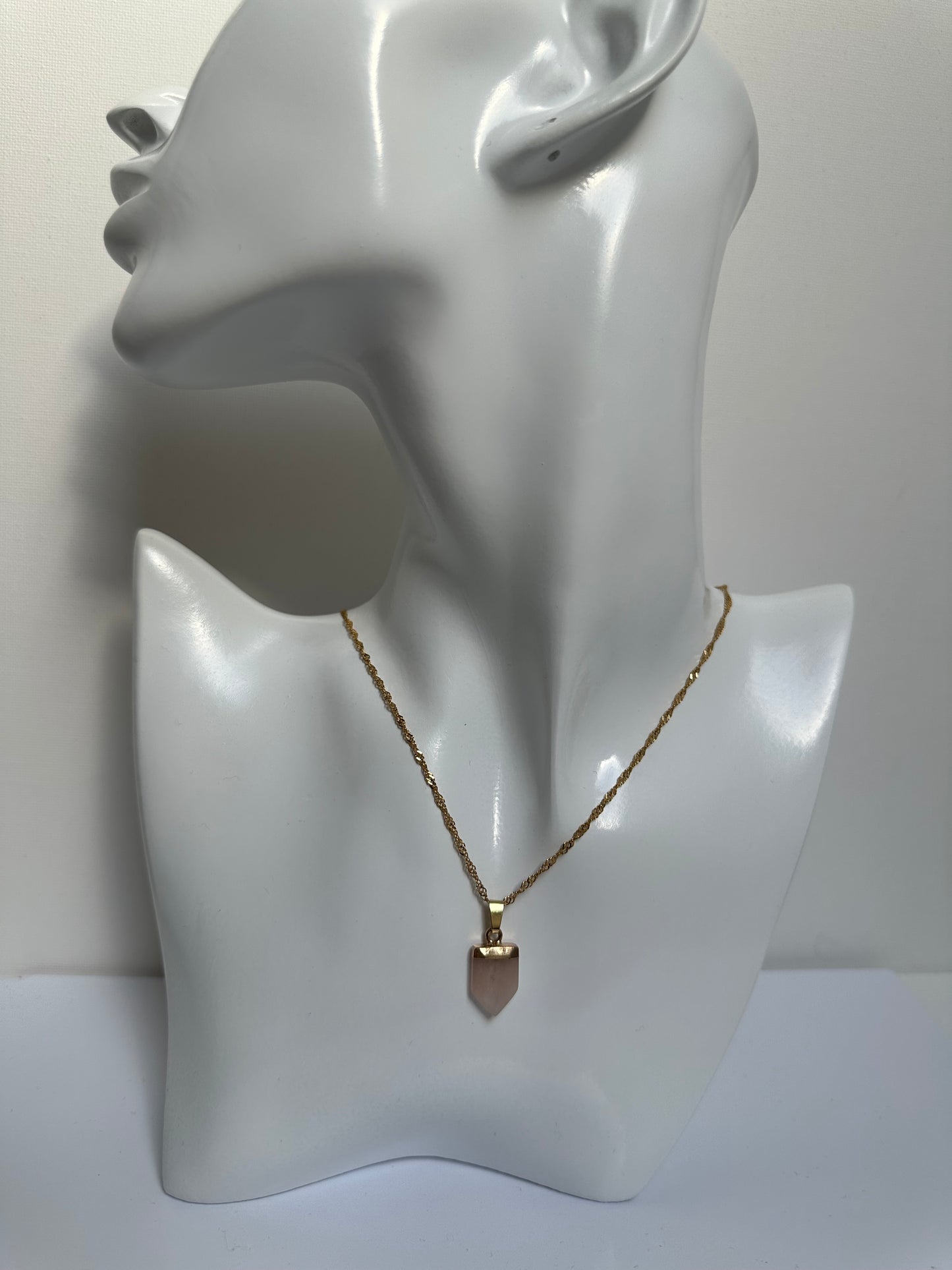 Roze aventurijn ketting