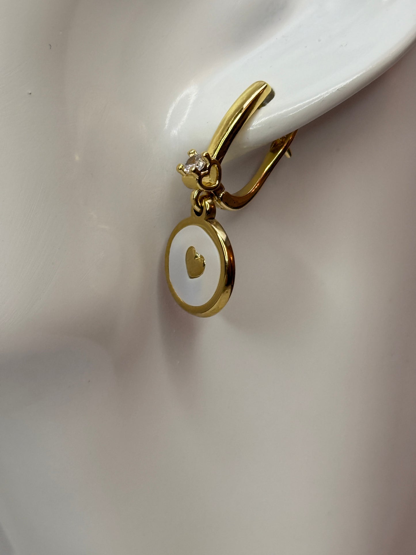 Zoetwaterschelp hartjes setje