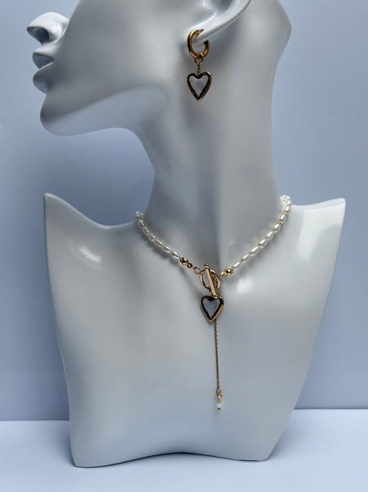 Zoetwaterparels setje