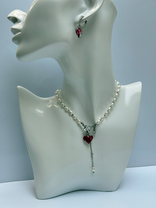 Zoetwaterparels setje