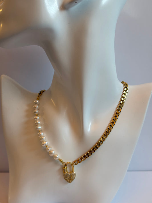 Zoetwaterparels ketting