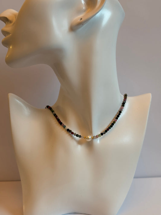 Toermalijn ketting 20%