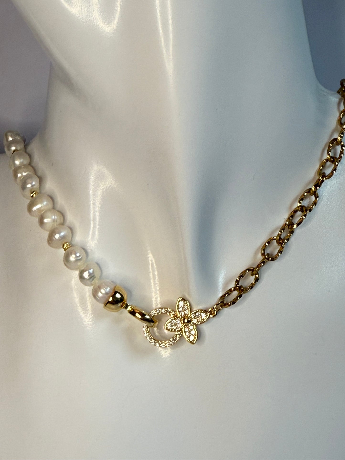 Zoetwaterparels ketting