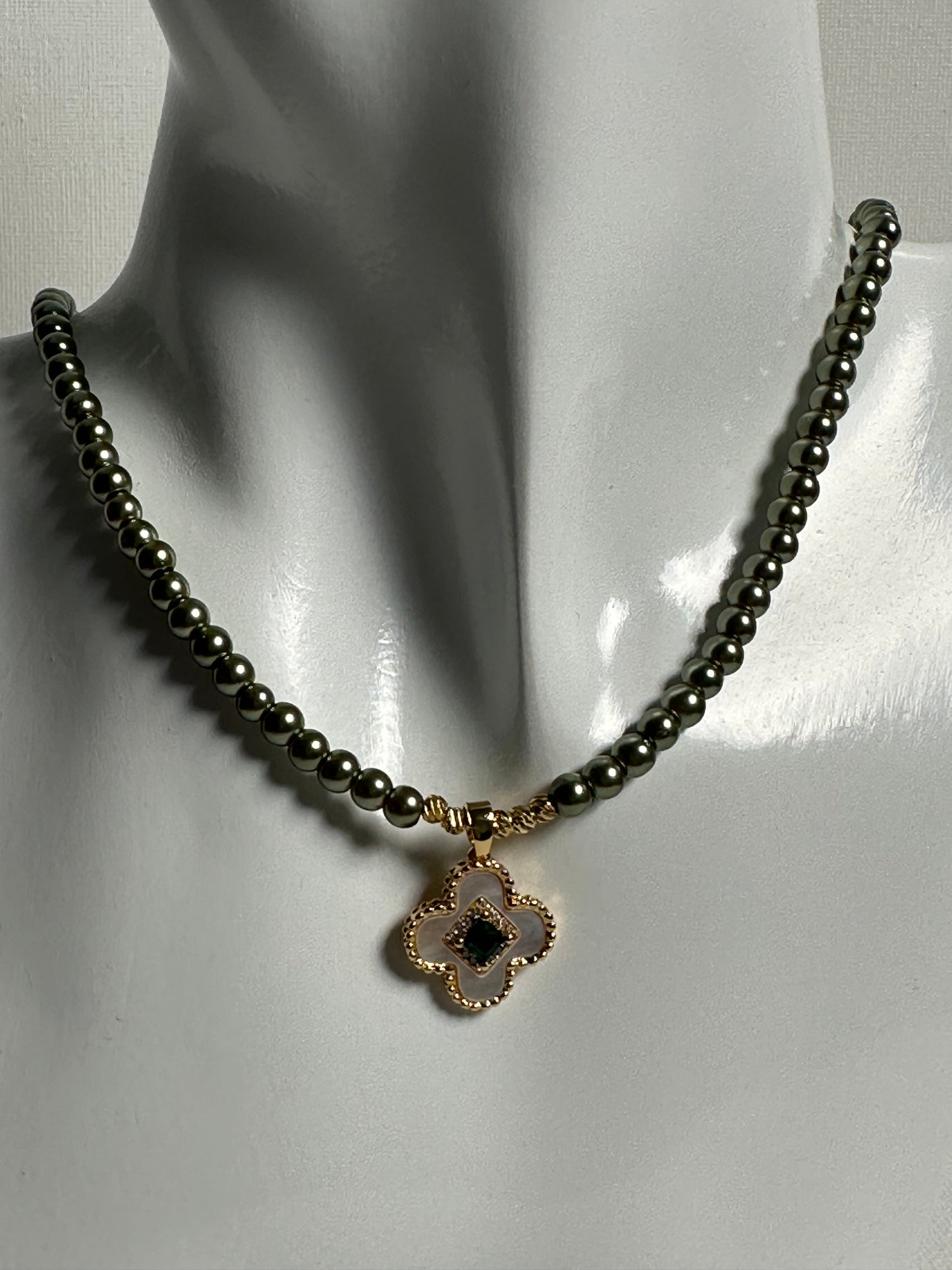 Glasparel ketting