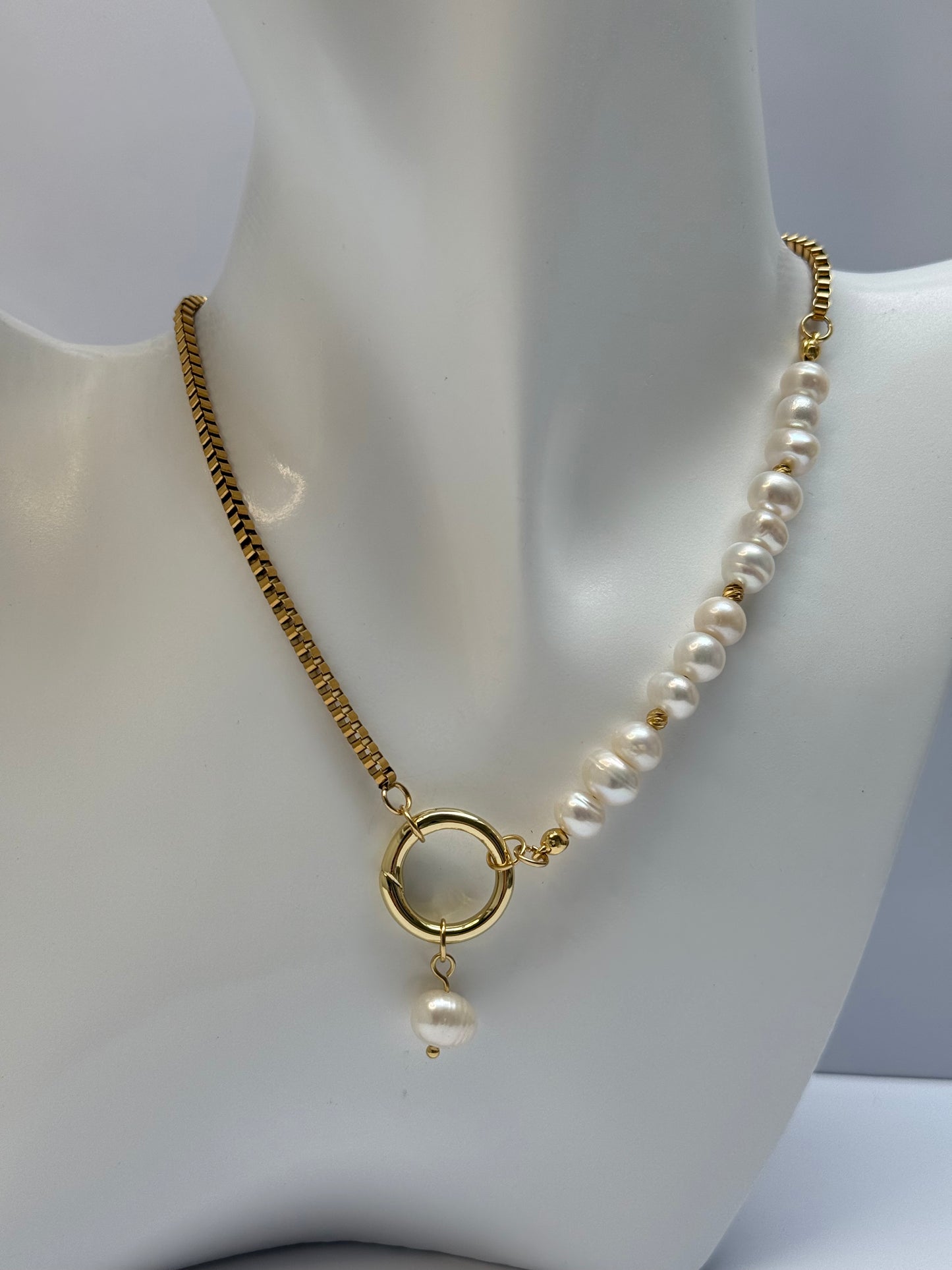 Zoetwaterparels ketting