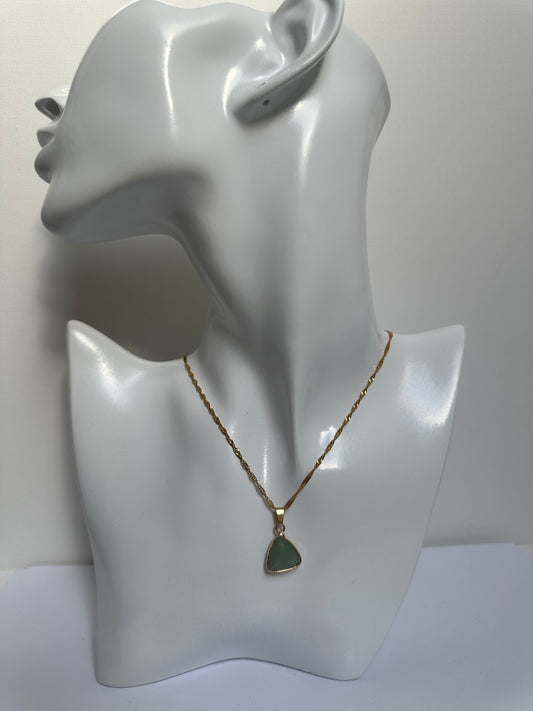 Groene aventurijn ketting