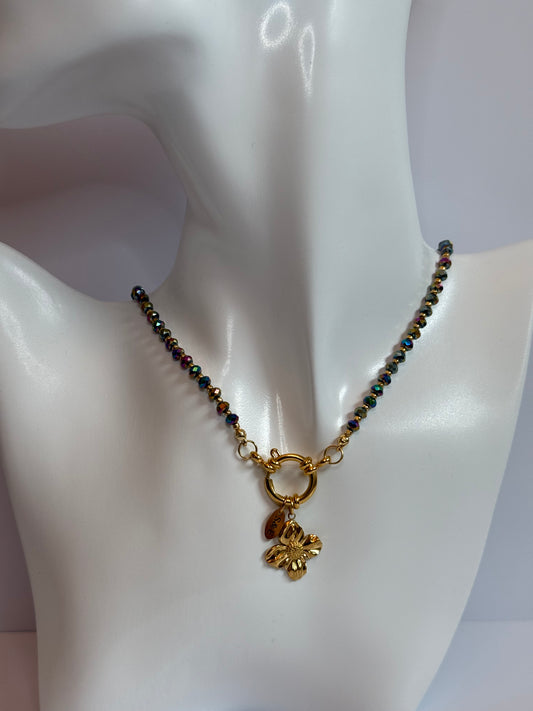 Glas kralen ketting