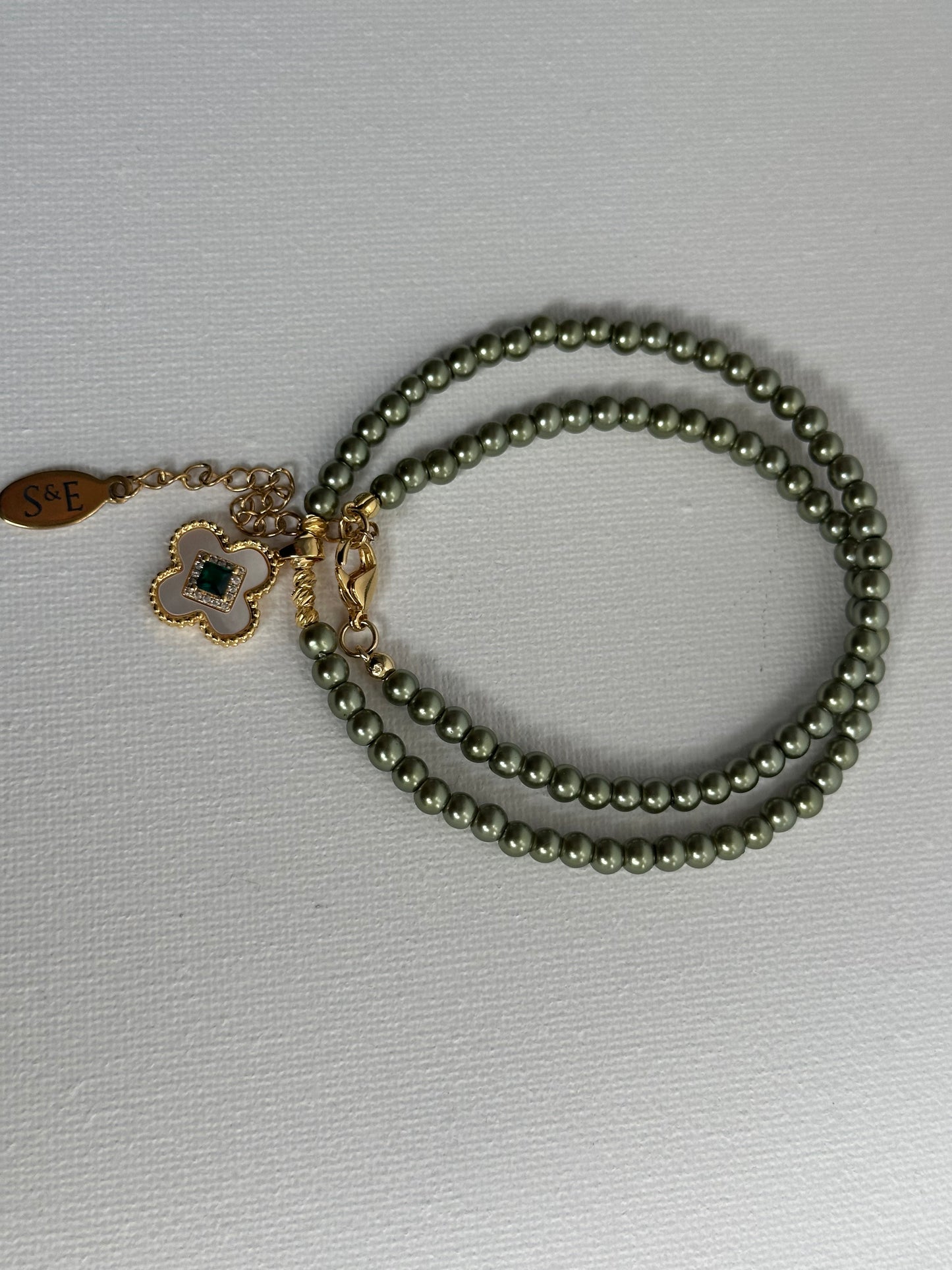 Glasparel ketting
