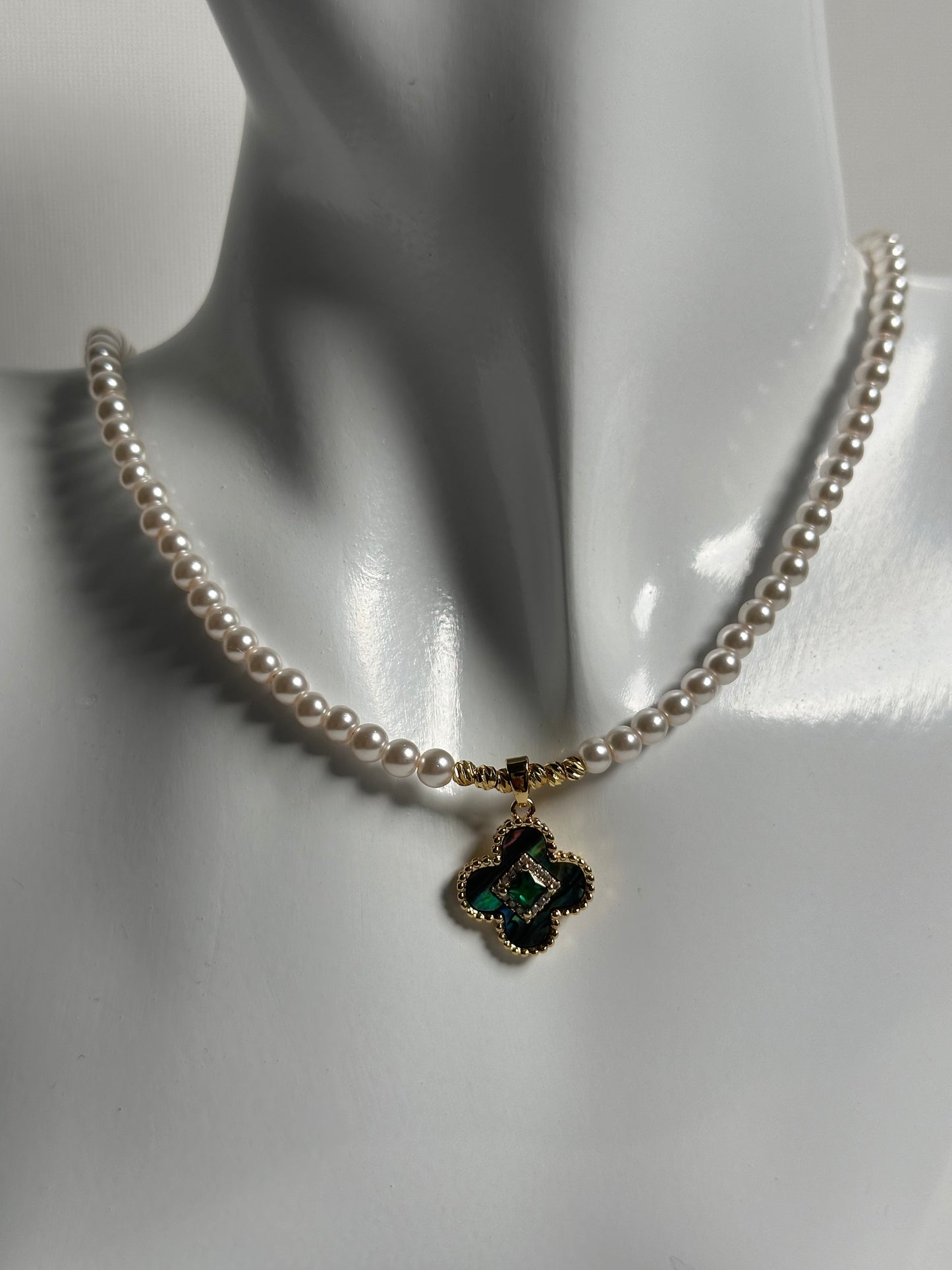 Glasparel ketting