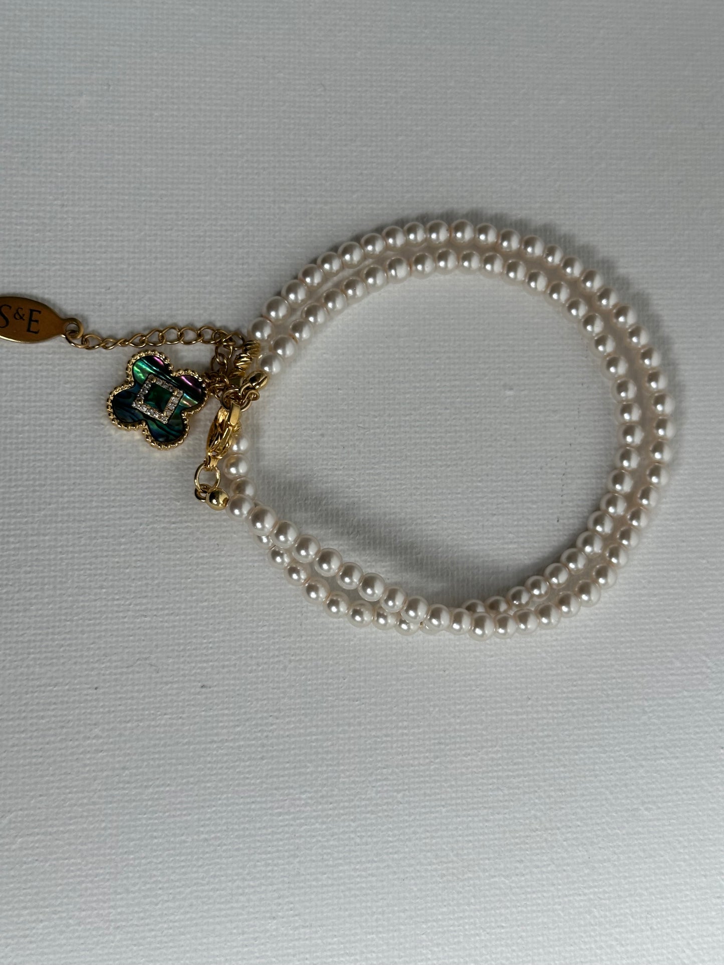 Glasparel ketting